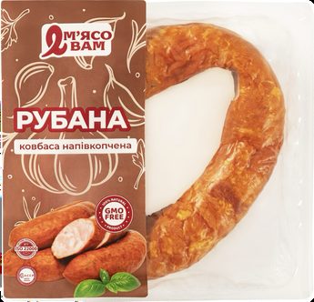 Ковбаса напівкопчена «Рубана»