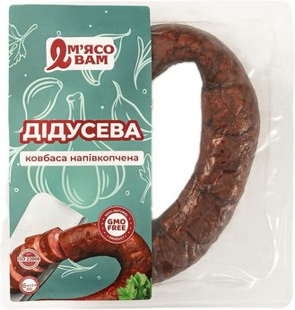 Ковбаса напівкопчена "Дідусева"